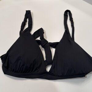 La Blanca Black Bikini Top